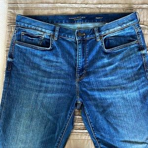 Banana Republic slim fit traveler jeans.  34 x 34